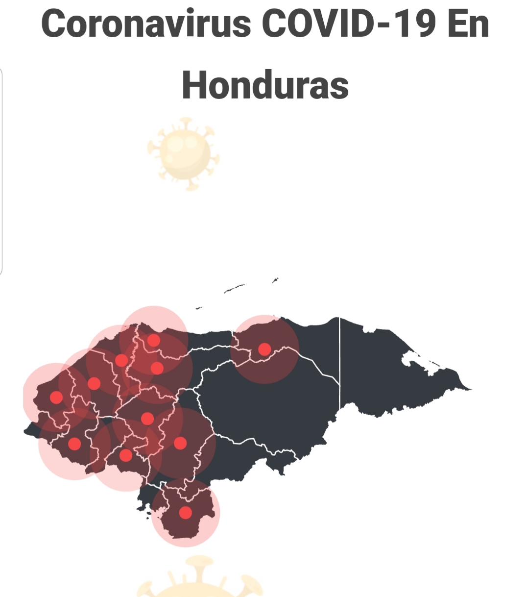 Arriba Foto Mapa De Honduras Y Sus Departamentos Mirada Tensa